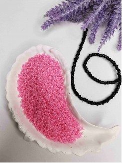 Бисер 13/0 класс А, калиброванный Чехия (розовый №1 перламутровый)